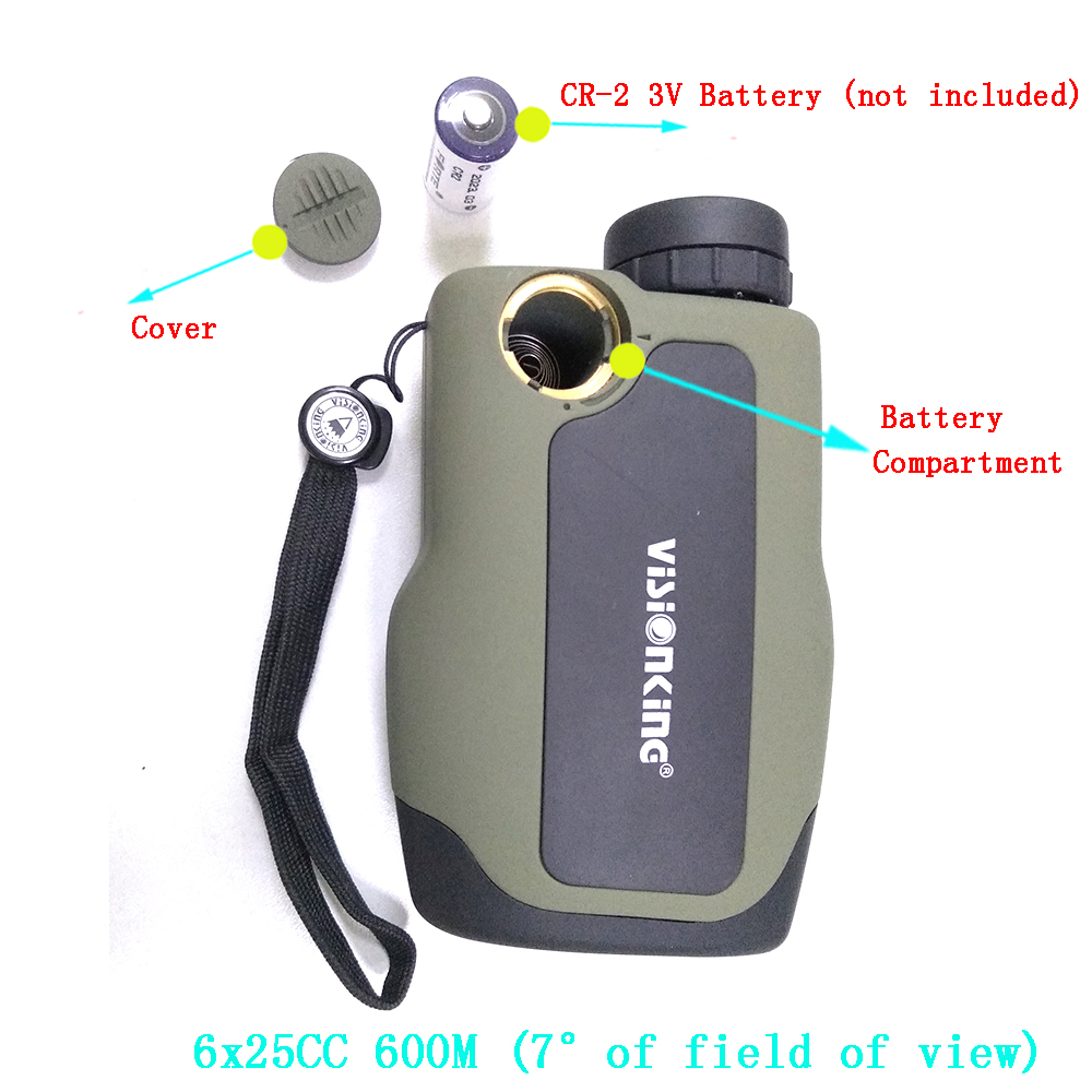 Visionking عالية الدقة 6x25 ال - مراجعة Golf Rangefinder وسعره