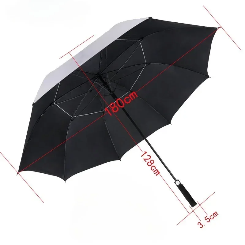 مظلة كبيرة بطول 40 بوصة (180 س - مراجعة Golf Umbrella Large وسعره