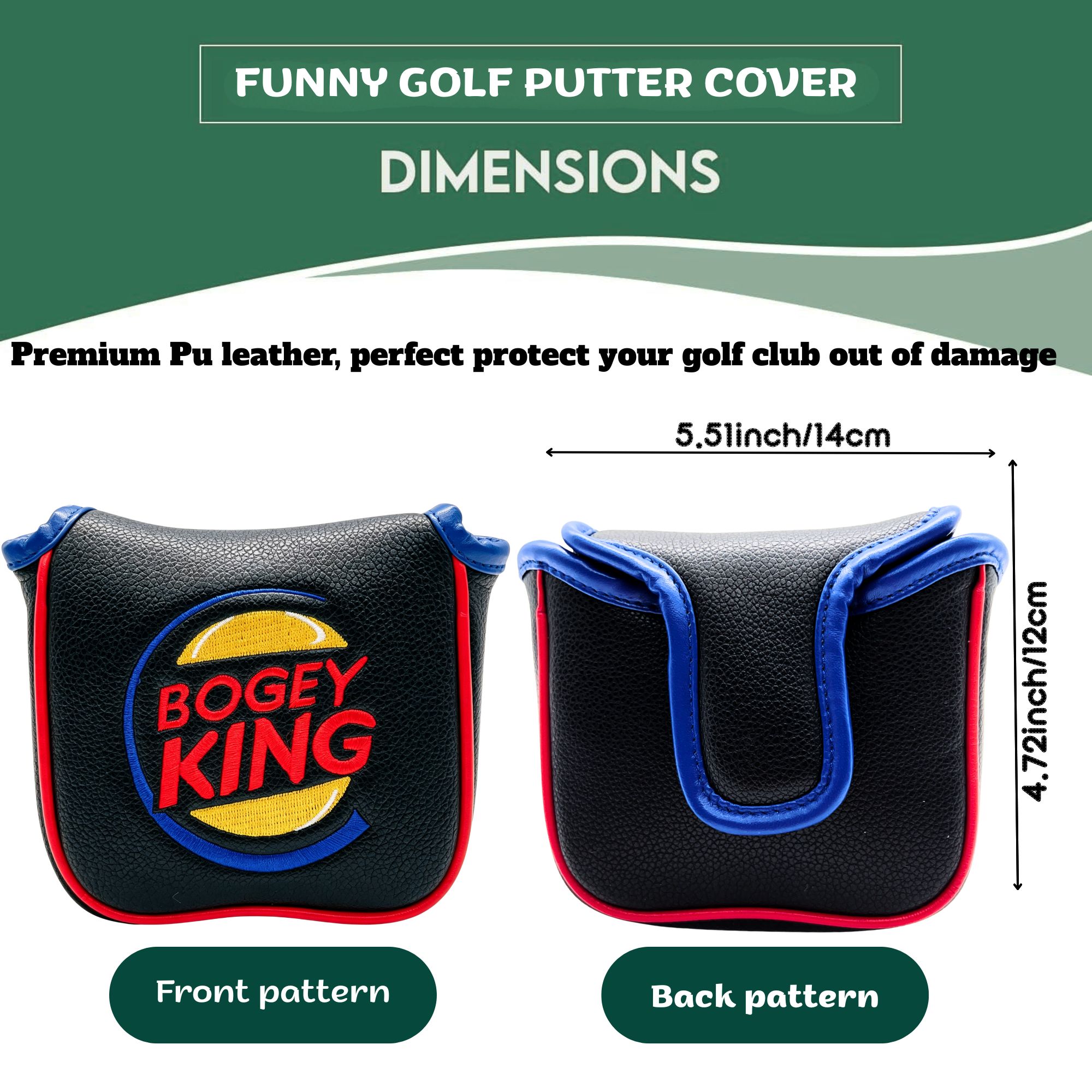 أغطية رؤوس مضحكه لعصي الجولف،  - مراجعة Golf Tees وسعره