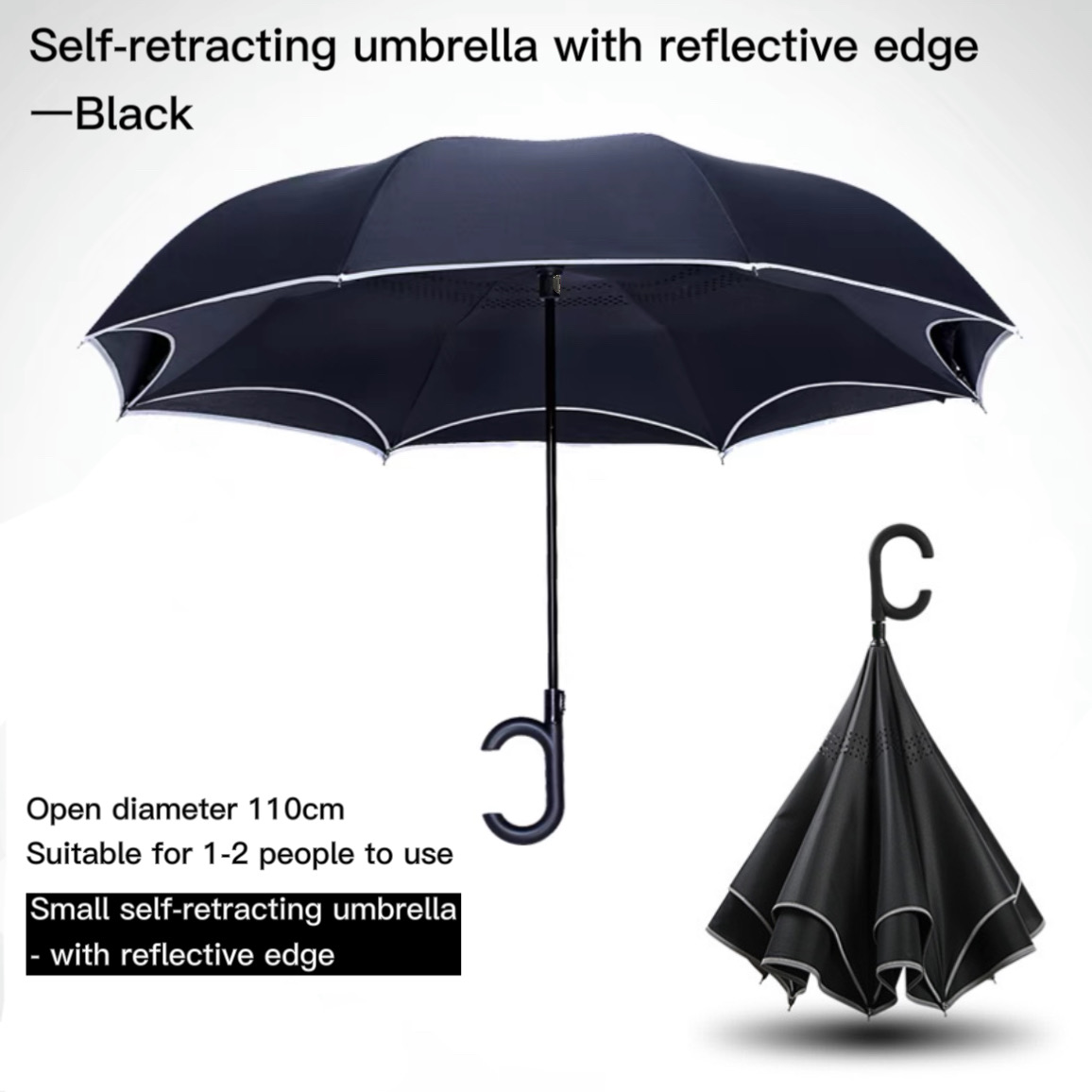 مظلة كبيرة الحجم ذات طبقتين قا - مراجعة Golf Umbrella Large وسعره